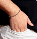 Pulseira Aço Inoxidável Corrente Fina