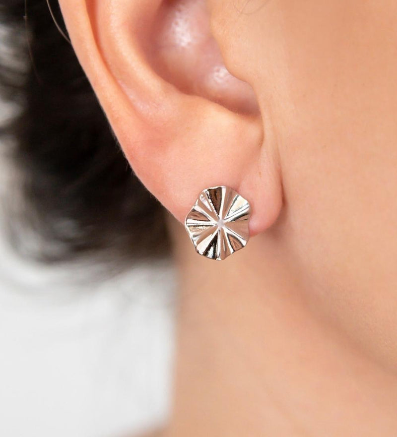 Brinco Aço Inoxidável Flor