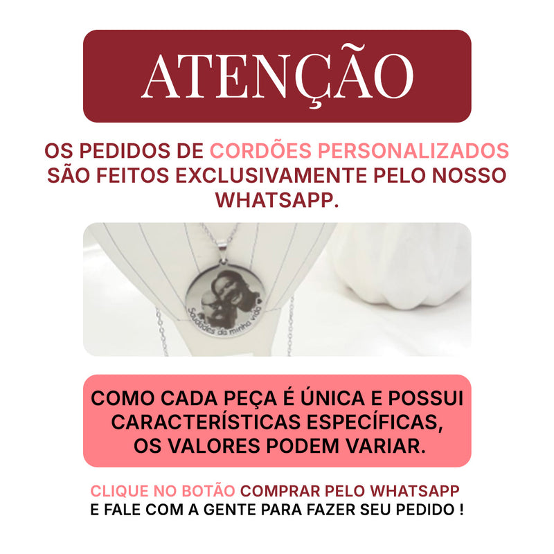 Cordão Personalizado Estefany