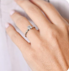 Anel Aço Inoxidável Diamante