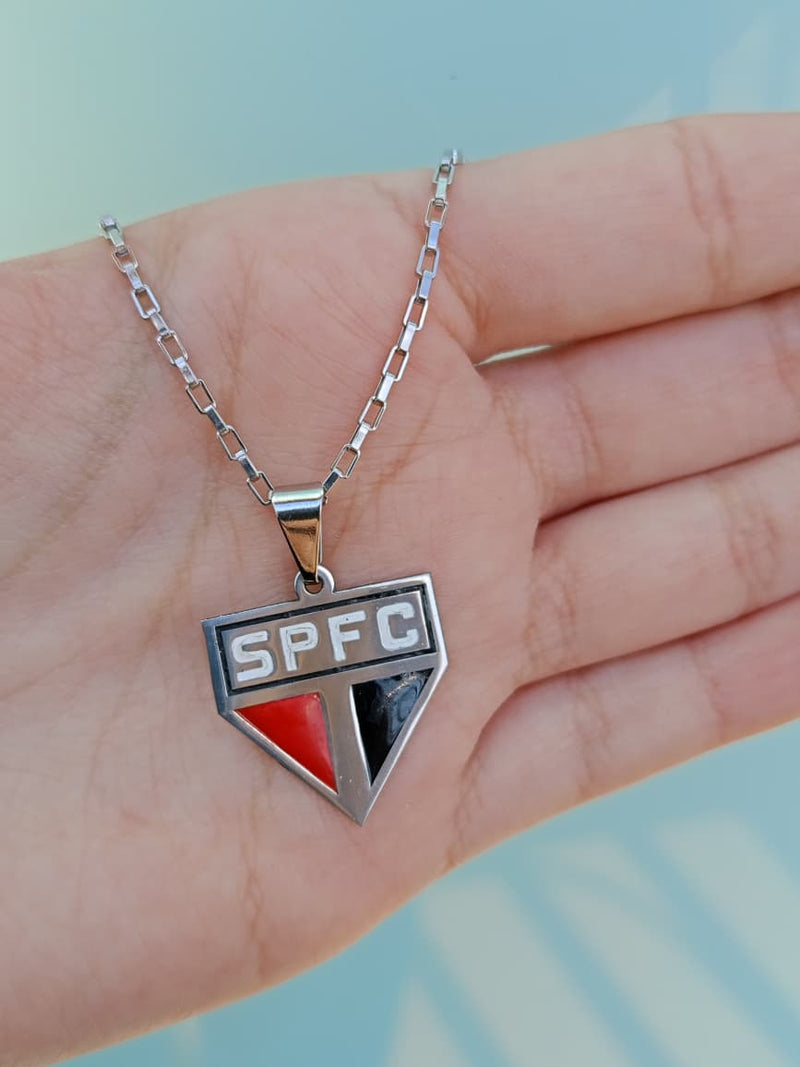 Colar Com Pirgente Do Seu Time Personalizado