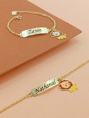 Pulseira Folheada Personalizada Com o Seu Nome