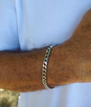 Pulseira Aço Inoxidável Corrente